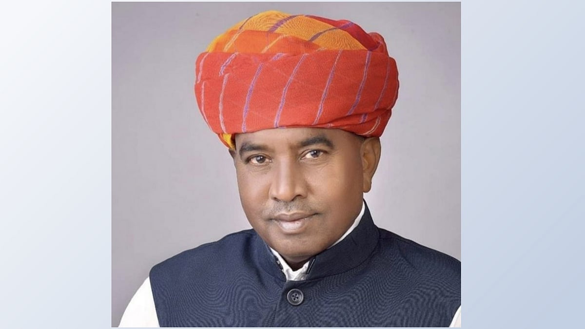 Amrit Lal Meena, 65, was a tribal leader and a three-time MLA and was elected first to the House in 2013 - X/@TawdeVinod
